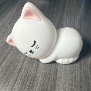 Night Light for Kids Lamp, 3 Colors Cat Lamp Cute Lamp, Dimmable night light -S